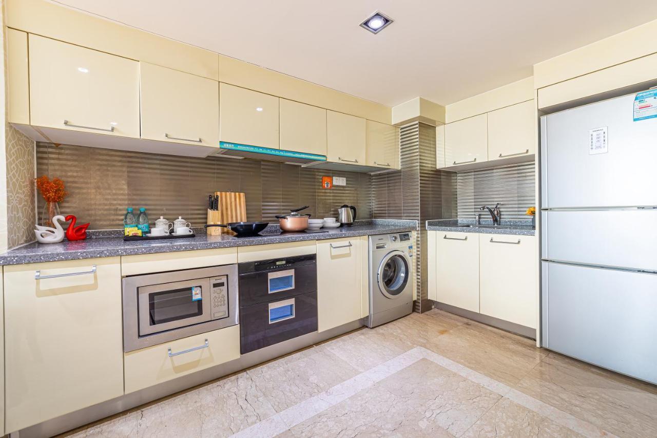 Waifiden Guangzhou Grand View Golden Palace Apartment - Free Shuttle Bus During The Canton Fair Dış mekan fotoğraf