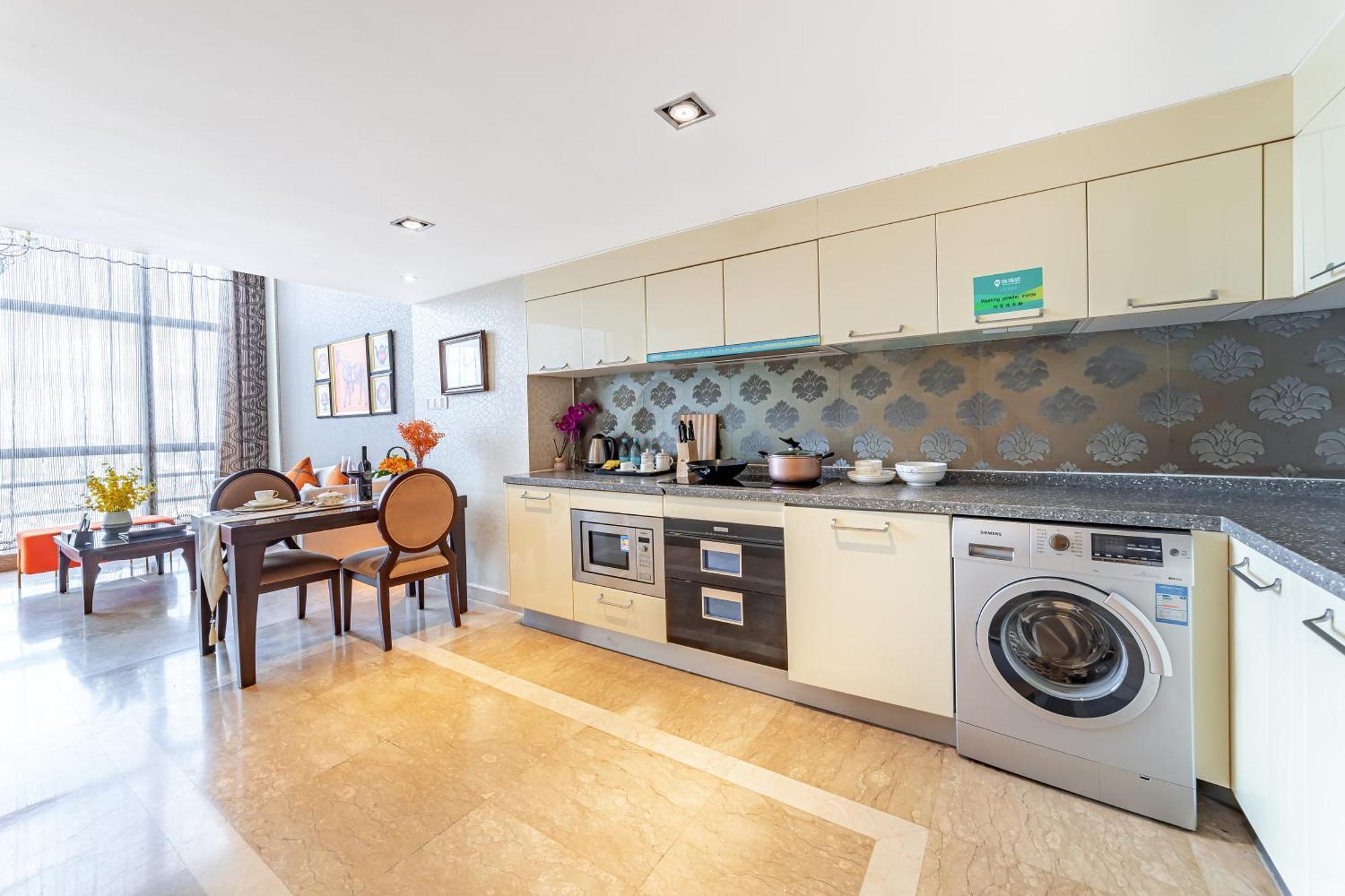 Waifiden Guangzhou Grand View Golden Palace Apartment - Free Shuttle Bus During The Canton Fair Dış mekan fotoğraf
