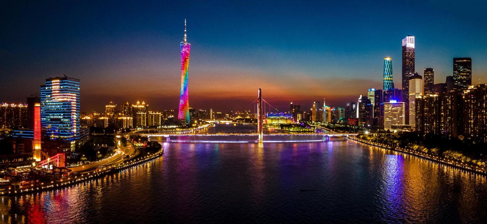 Waifiden Guangzhou Grand View Golden Palace Apartment - Free Shuttle Bus During The Canton Fair Dış mekan fotoğraf