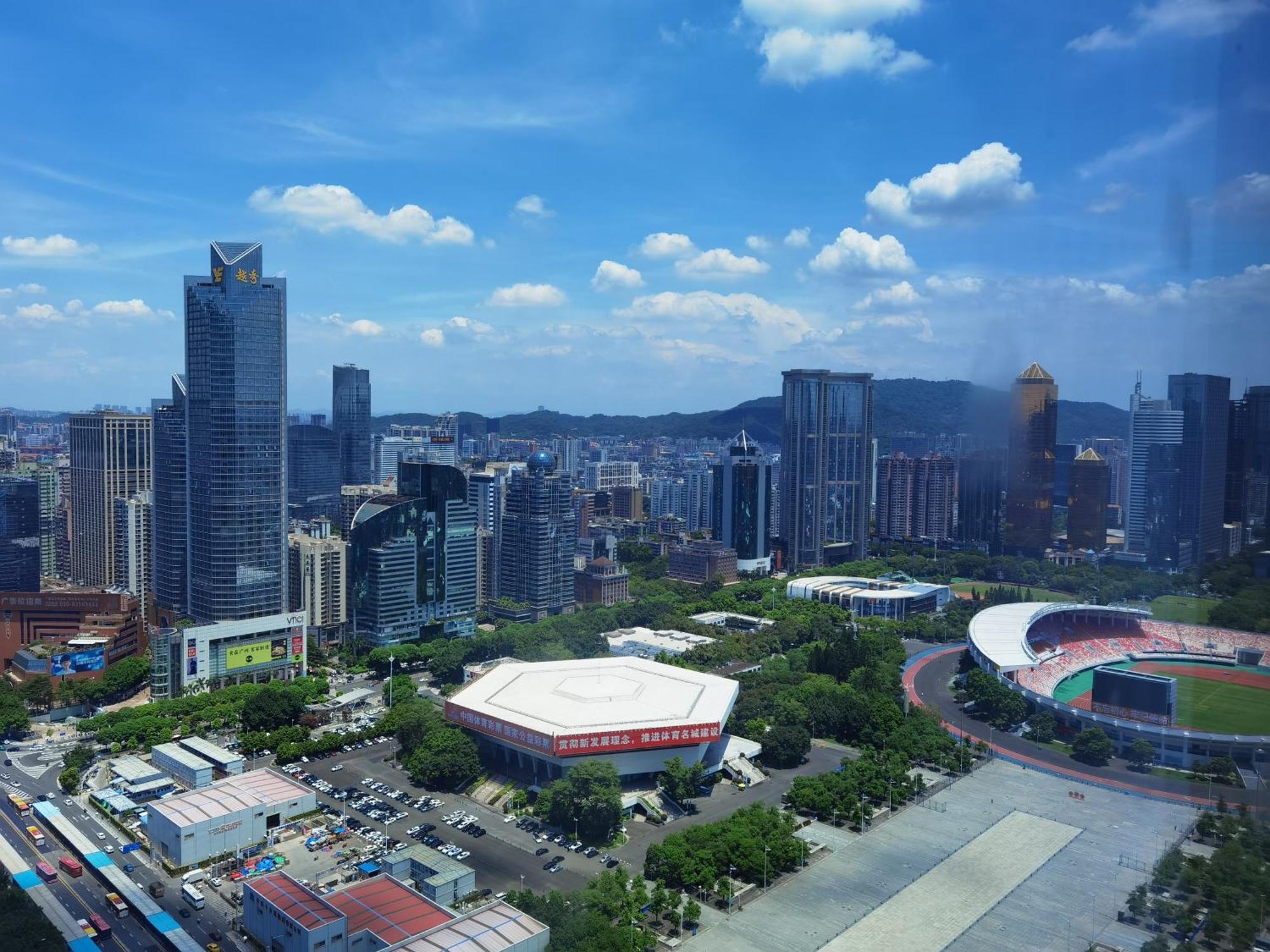 Waifiden Guangzhou Grand View Golden Palace Apartment - Free Shuttle Bus During The Canton Fair Dış mekan fotoğraf