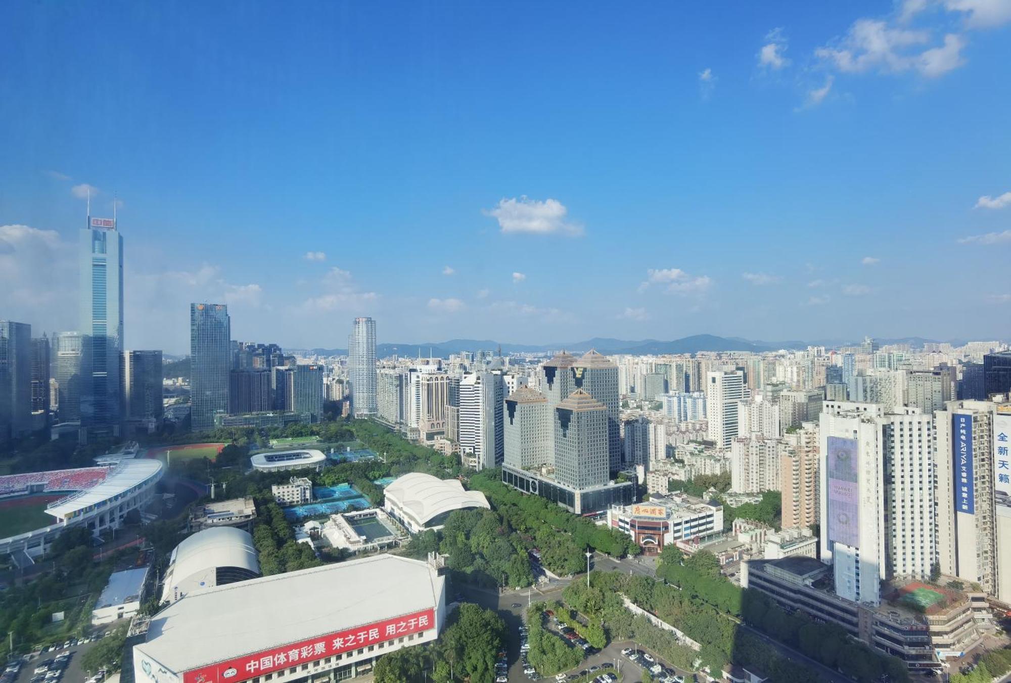 Waifiden Guangzhou Grand View Golden Palace Apartment - Free Shuttle Bus During The Canton Fair Dış mekan fotoğraf