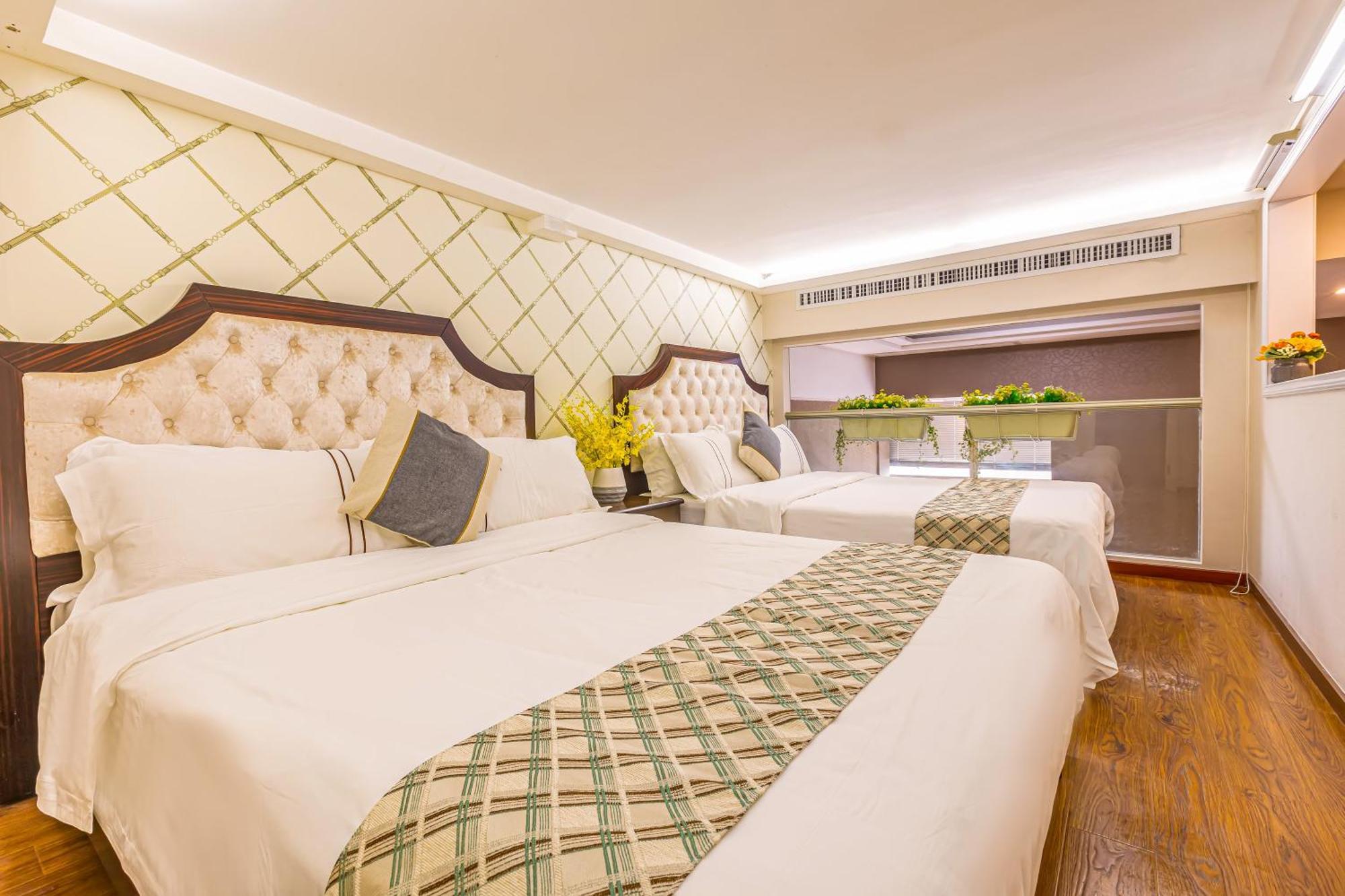 Waifiden Guangzhou Grand View Golden Palace Apartment - Free Shuttle Bus During The Canton Fair Oda fotoğraf