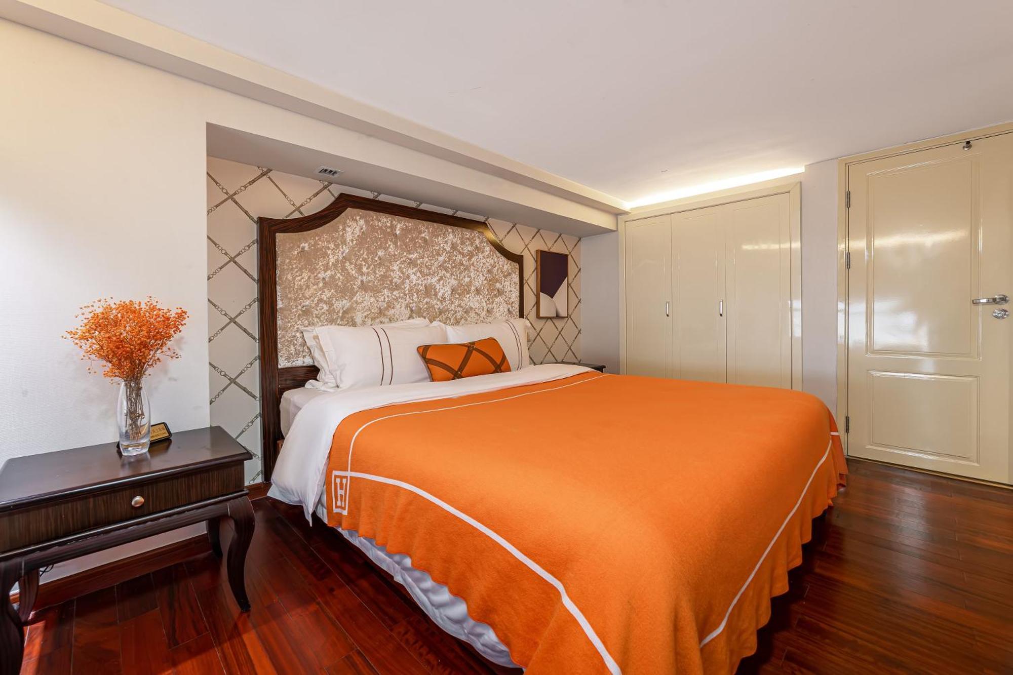 Waifiden Guangzhou Grand View Golden Palace Apartment - Free Shuttle Bus During The Canton Fair Oda fotoğraf